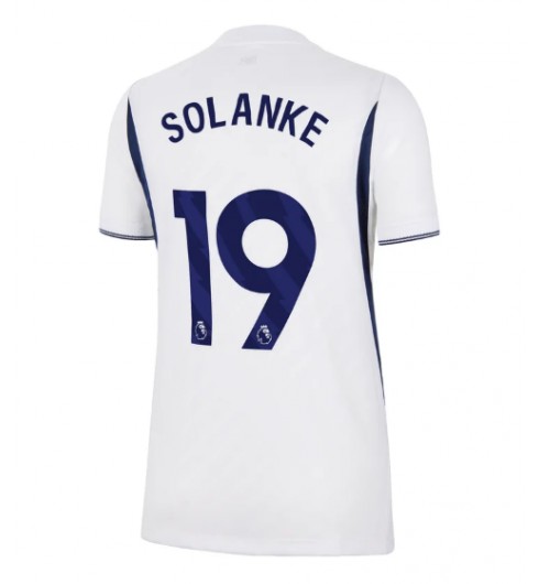 Tottenham Hotspur Dominic Solanke #19 Kotipaita Naisten 2026-27 Lyhythihainen Tottenham Hotspur Dominic Solanke #19 Kotipaita Naisten 2026-27 Lyhythihainen